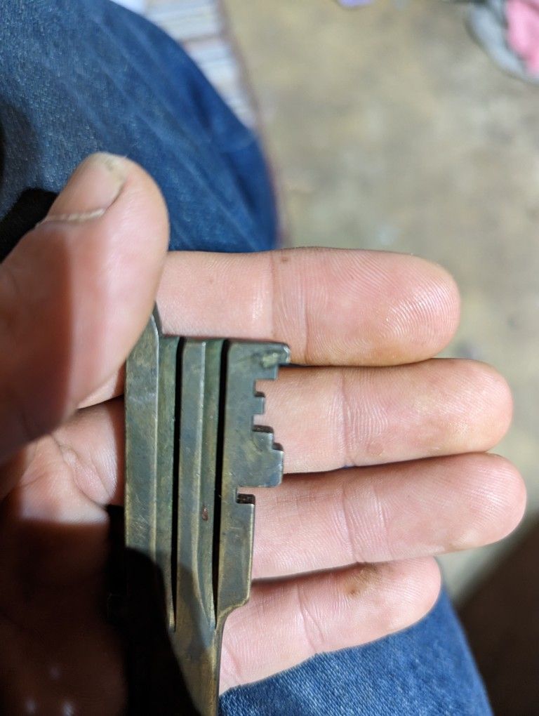 Folger Adams Co. Jail Key