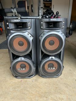 Sony speakers