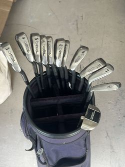 Golf Clubs Irons, Putter, Wedges, Bag