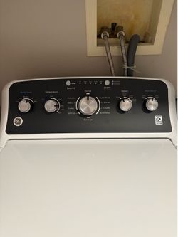 GE washer and gas dryer