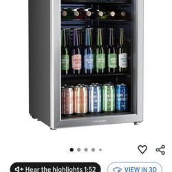 Homelabs 120 can mini fridge like new.