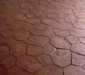 Cobble Stone Color Stamp Concrete