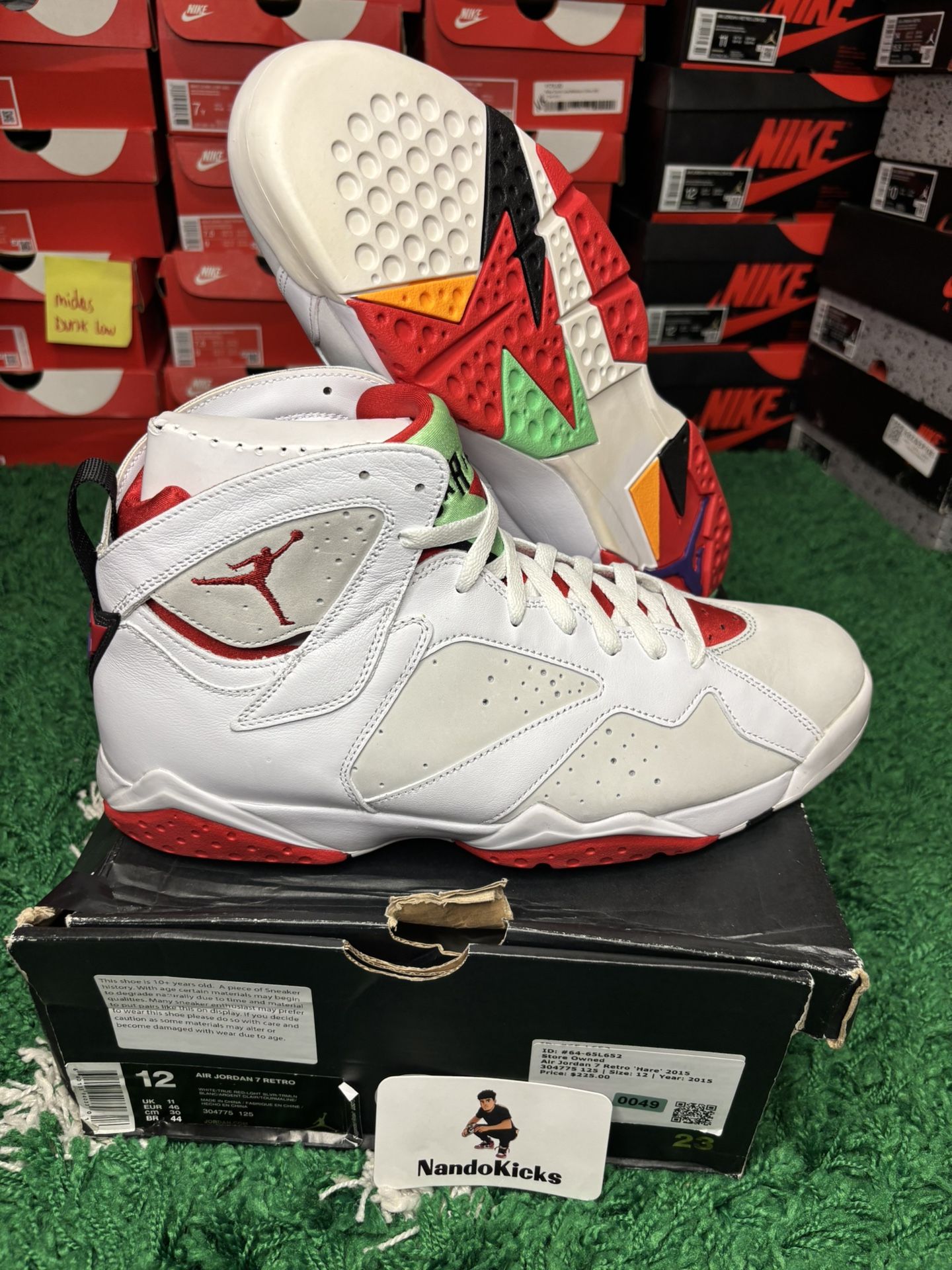 Jordan Retro 7 Hare