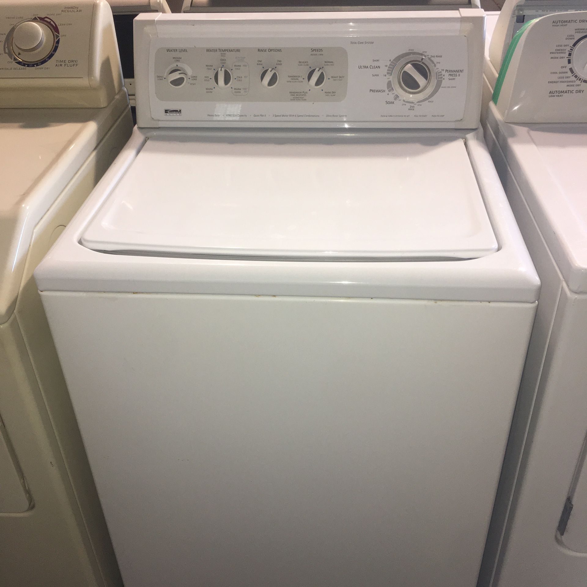 Kenmore top load washer