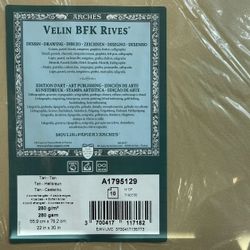 Arches: Velin BFK Rives Professional Drawing Paper