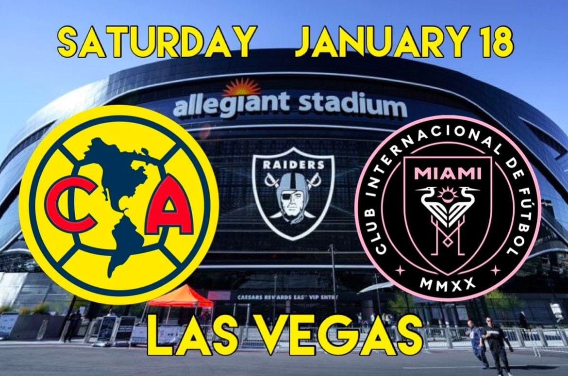 América Vs Inter En Las Vegas Este Sábado 18.