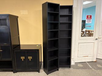 IKEA Black Billy 7-Shelf Bookcase
