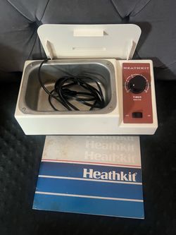 Heathkit GD-1151-H Ultrasonic Cleaner Timer Minutes Dial w/ Lid Manual