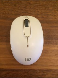 Sungwoo white wireless mouse with nano receiver