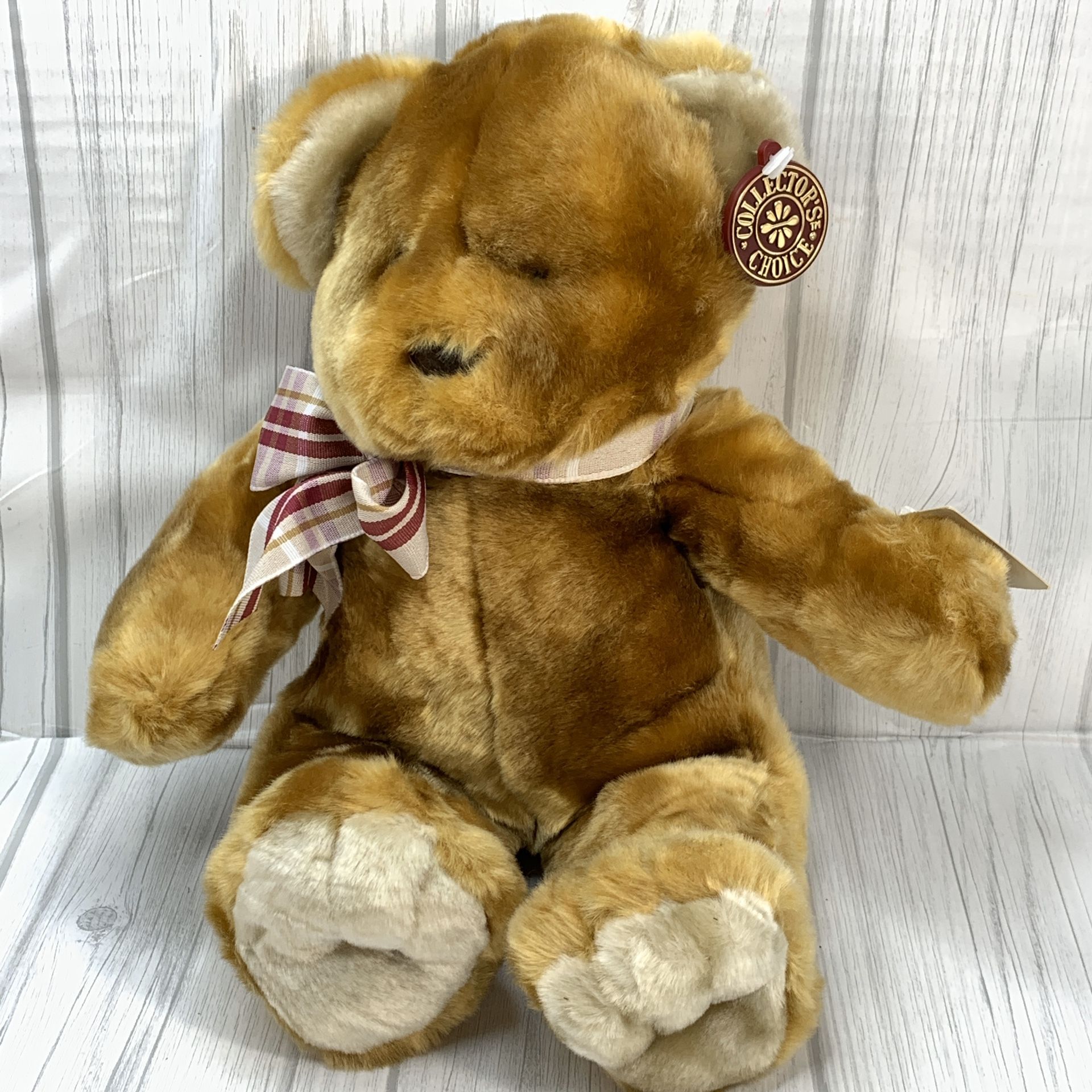 Dan Dee Collector’s Choice Soft Golden Brown Plush Teddy Bear 13” NWT