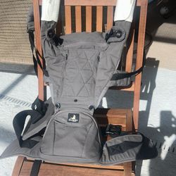 Huggs Hip Seat Baby Carrier, Grey 