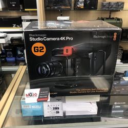 Blackmagic Studio Camera 4K Pro