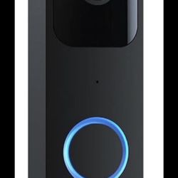 Brand New- Blink Video Doorbell | 1080p HD video, motion detection alerts, battery or wired, Works with Alexa (Black)