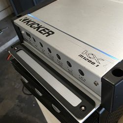 Kicker Kx M1200.1 Marine Amplifier Car Audio Alpine Kicker Jl Memphis Oriontx Fosgate Kenwood Pioneer Diamond Audio Phoenix Gold Ppi Arc Audio 