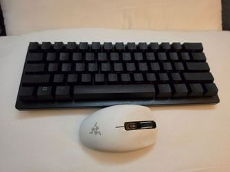Gaming keyboard and mouse