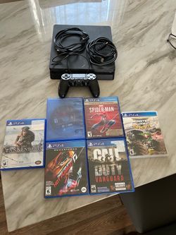 PS4 con 6 juegos