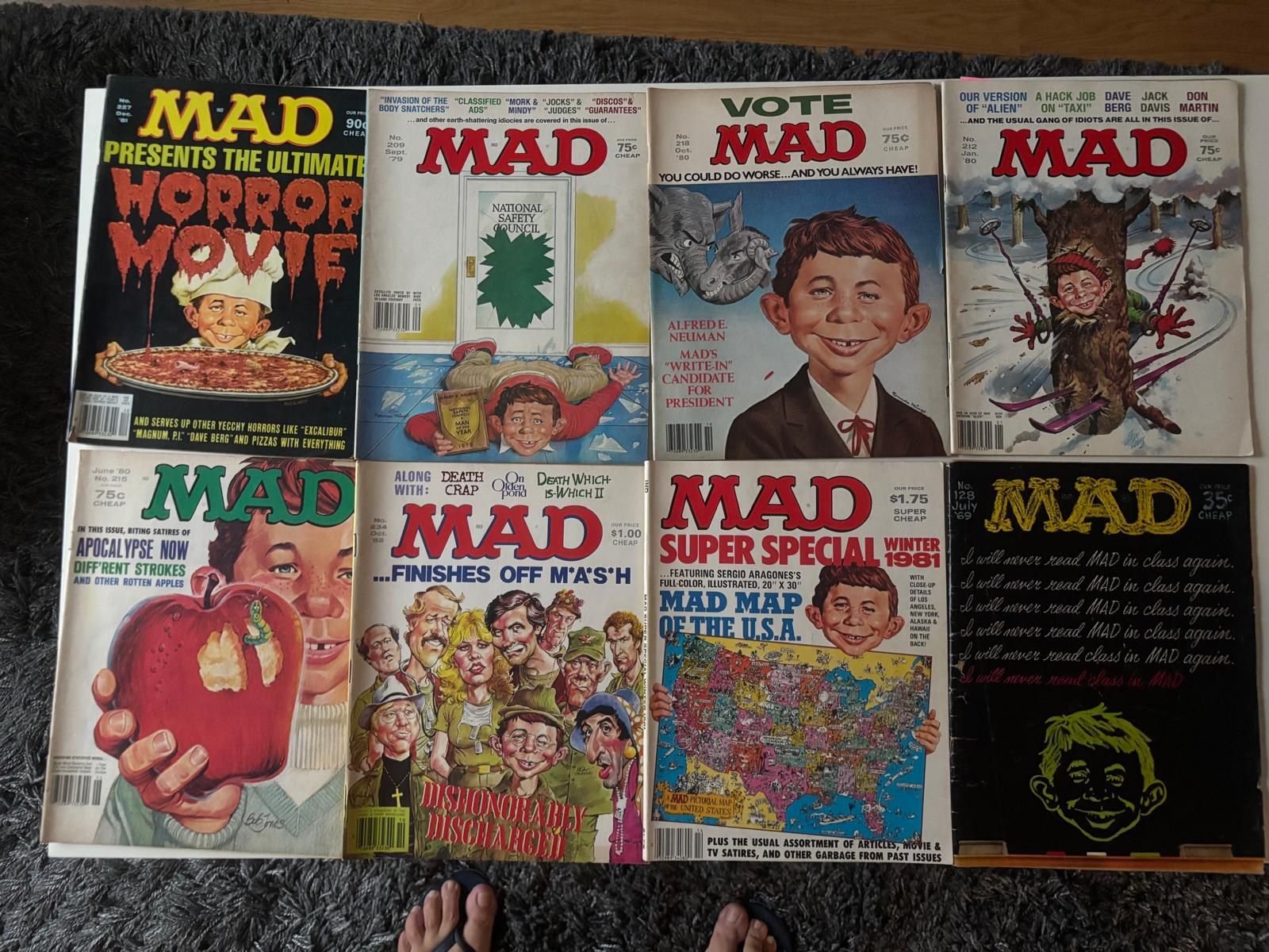 Vintage 1970's/60's Magazine/Comic Books Collection n.8
