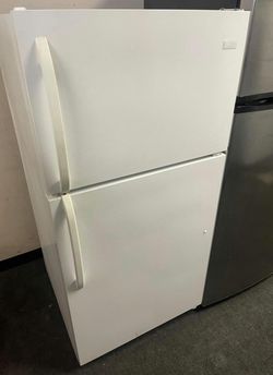 White Top Mount Refrigerator