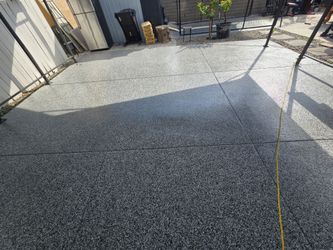Epoxy flakes system
