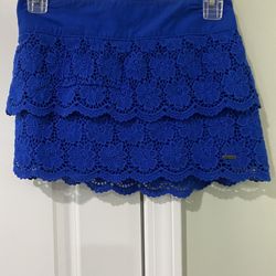 Hollister Blue Short Skirt 
