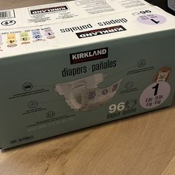 Kirkland diapers size 1