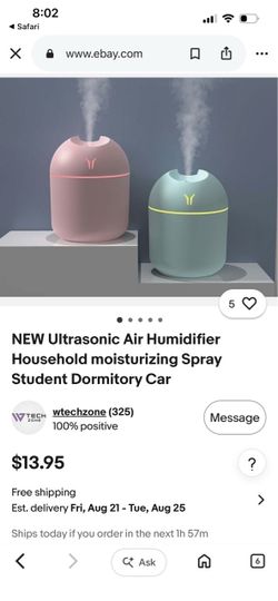 Personal humidifier