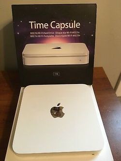 Apple time capsule 1tb WiFi hard drive + router