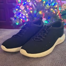 Clarks Cloudsteppers Embellished Bungee Sneakers Black- Nova Step