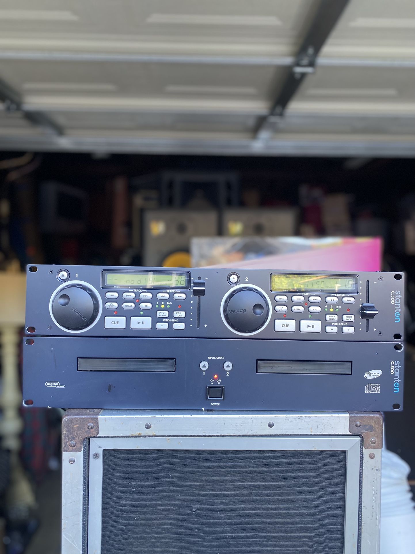 Stanton C.500 Professional DJ Dual Deck CD Player & Control Panel
