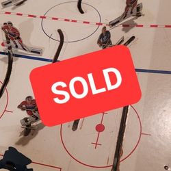 SOLD 😃 SOLD Vintage Eagle Toys Ltd * Face Off Hockey Game