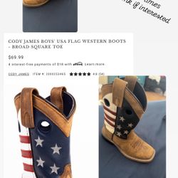 Boys USA boots