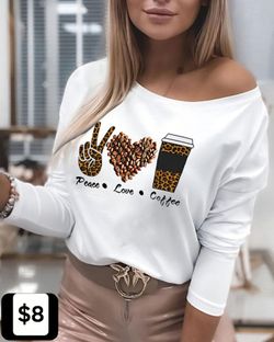 Coffee Long Sleeve Shirt