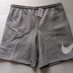 Size 3XLT Nike Solo Swoosh Men's Fleece Shorts