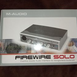 FireWire Solo Mobile Audio Interface For Songwriters/Guitarists