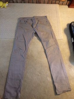 Levi's men's jeans gray