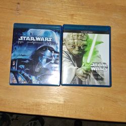 STARWARS SETS. 3 DISC AND 6 DISC.