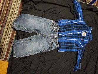 Levi's shirt and jeans