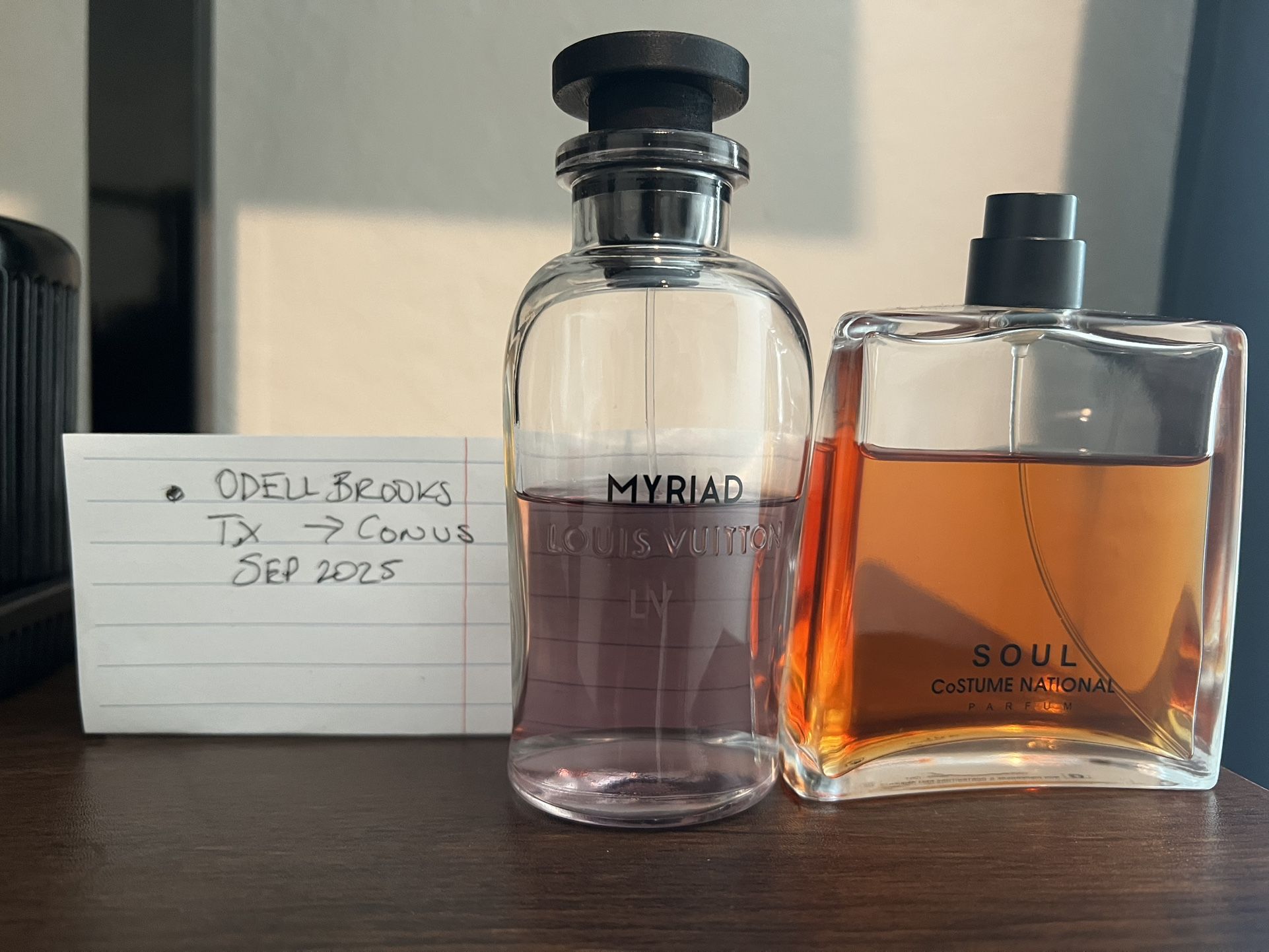 Louis Vuitton Myriad & Costume National Soul Fragrance