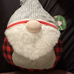 Christmas Gnome Squishmallow $10