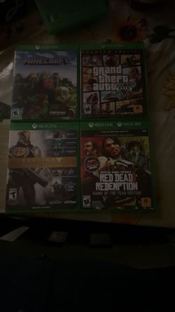Ps4 Games Destiny,red Dead,gts5,minecraft Shoot A Offer