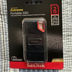 2TB SanDisk Extreme Portable SSD