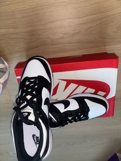 Nike Dunk Low Black and White Sneakers