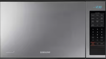 1.4 cu. ft. Countertop Samgsung Microwave with PowerGrill in Stainless Steel
