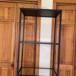 Vittsgo IKIA Glass Shelves Organizer