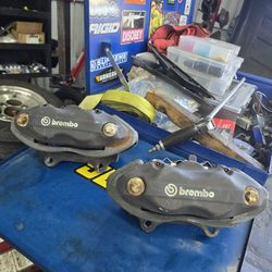 Brembo 4 Piston Calipers 