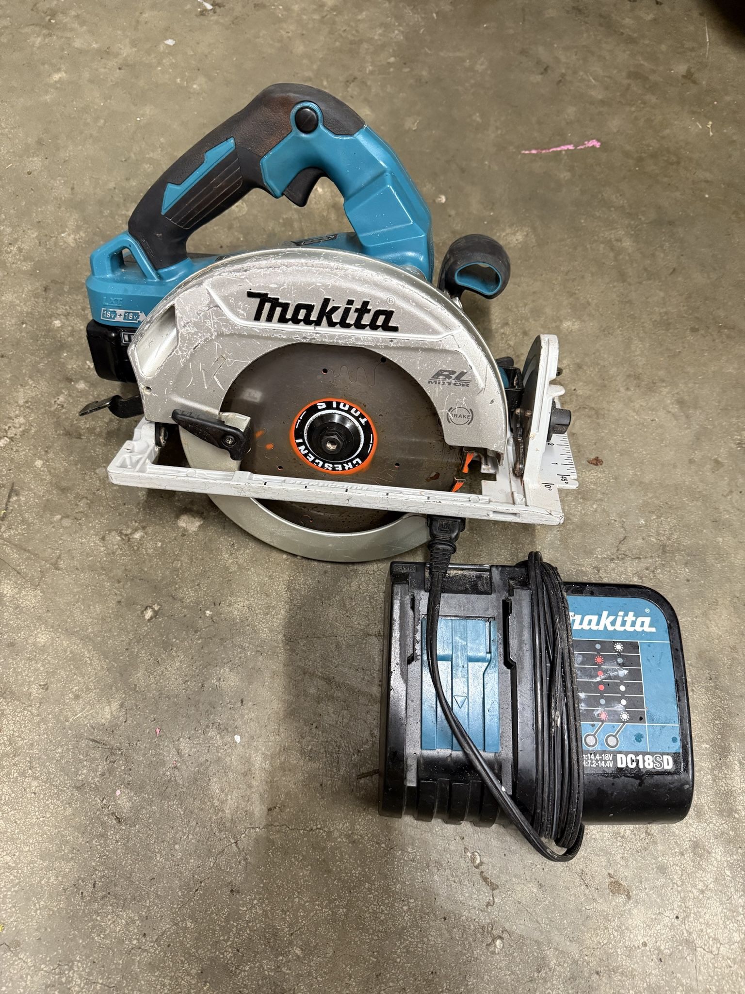 Makita 36v 7-1/4” Circular Saw 