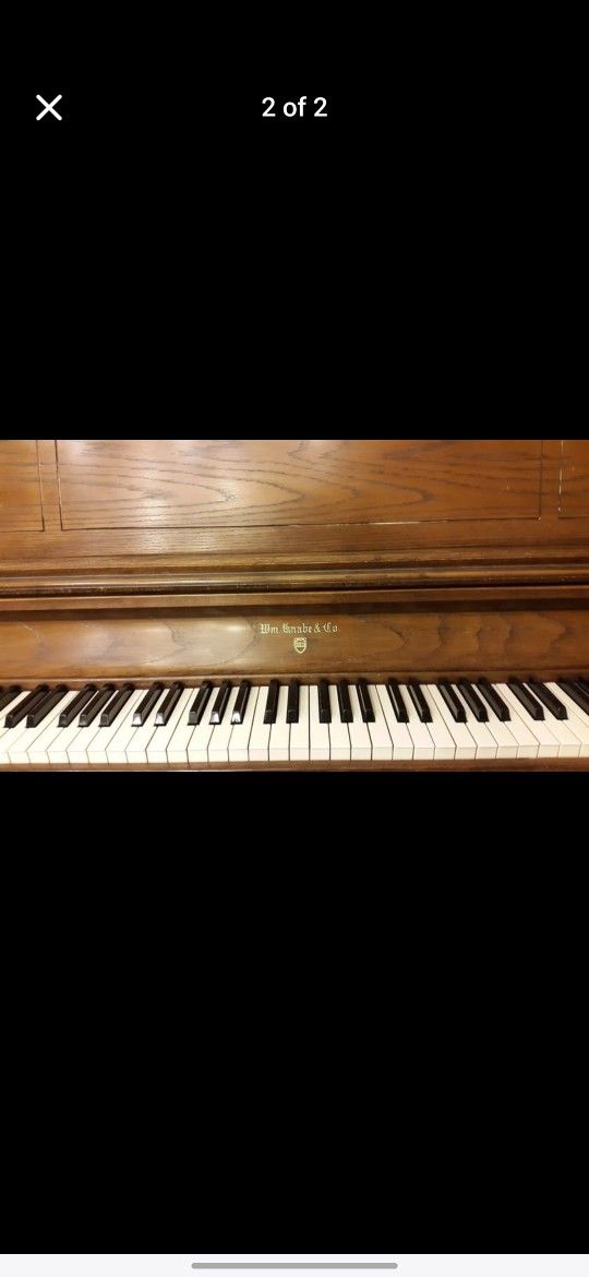 Upright Knabe & Co Piano