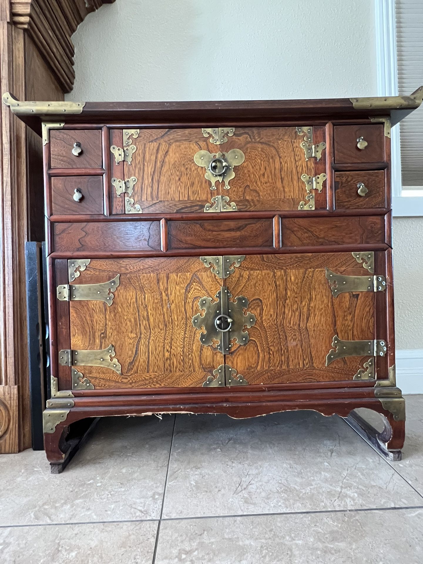 Vintage Korean Table Chest