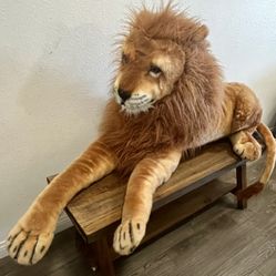 Melissa & Doug Giant Lion - Lifelike Stuffed Animal (Over 6 feet Long