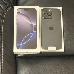 iPhone 16 Pro Max Black Titanium 256GB